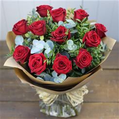 Rose Bouquet in Red  to say I love You
