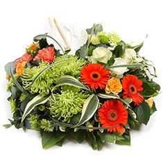 Vibrant modern posy