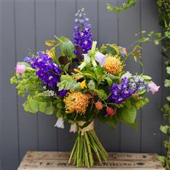 Summer Garden Hand Tied Seasonal  Gift Bouquet 