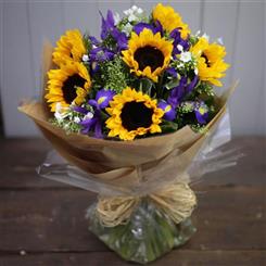 Beautiful and Special Sunflowers Handtied Bouquet