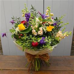  A Mrs Wilson  Hand-Tied Bouquet of Favourite Blooms