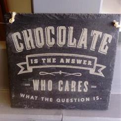Welsh slate chocolate lover slate