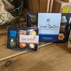 Handmade Welsh Chocolate box of twelve 