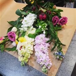 Florist choice seasonal wrap