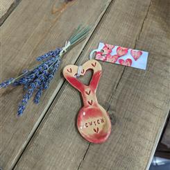 Cwtch ceramic love spoon