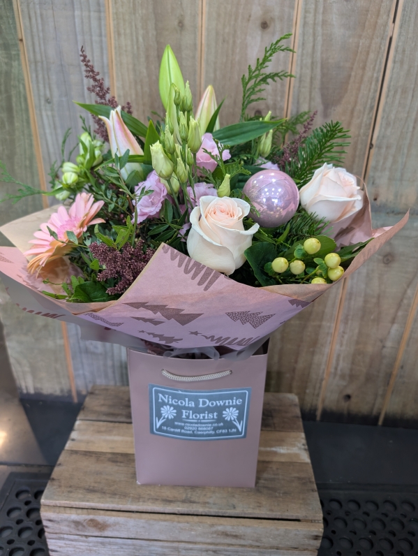 Christmas Sparkle handtied