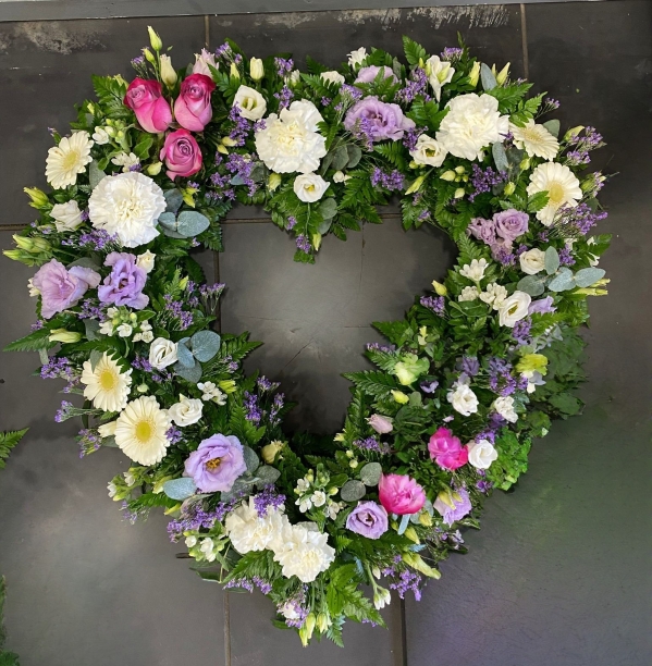 Country Garden Heart