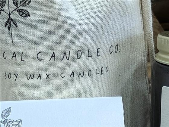 Darjeeling and Tea rose Botanical candle gift set
