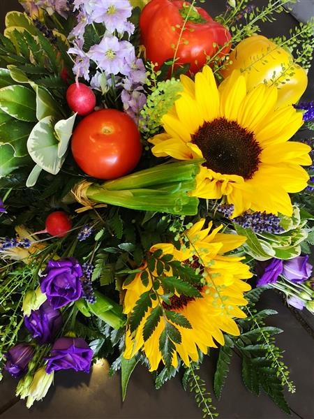 Flowers and Vegetables Posy