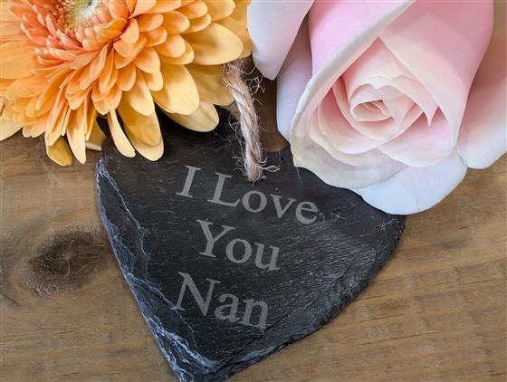 I Love You Nan Welsh Slate
