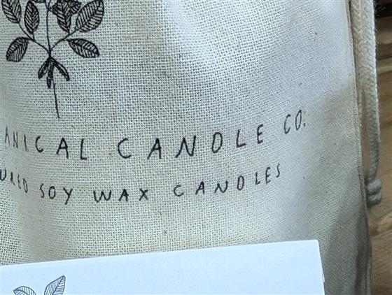 Orange Blosson Botanical candles gift set