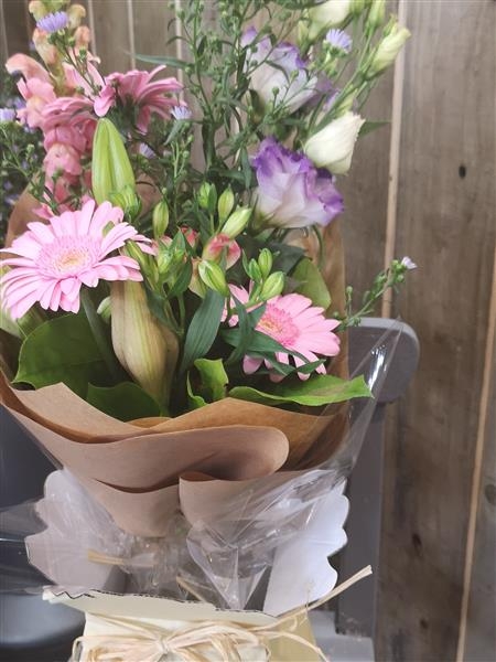 Daisy A pretty box of pink and lilac flowers