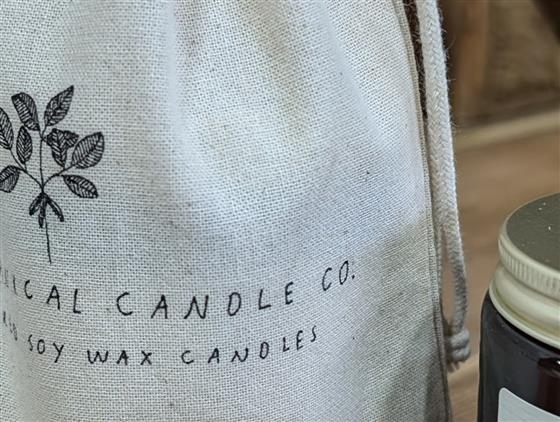 Sandalwood and Rose geranium Botanical candle gift set