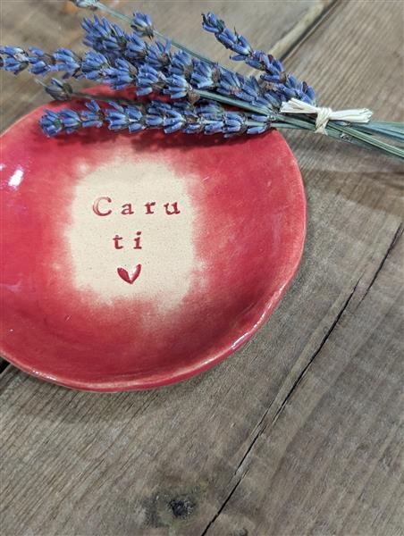 Cary Ti ceramic trinket dish
