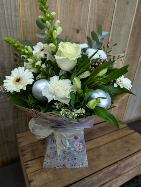 Christmas winter white box