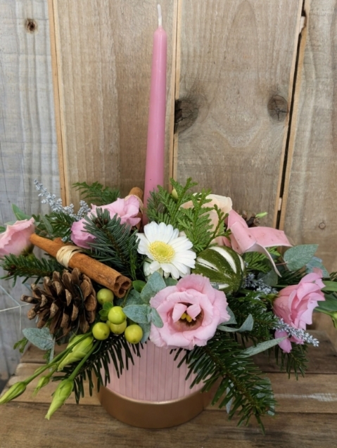 Sparkle candle arrangement