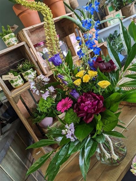 Felicia An eclectic selection of vibrant flowers