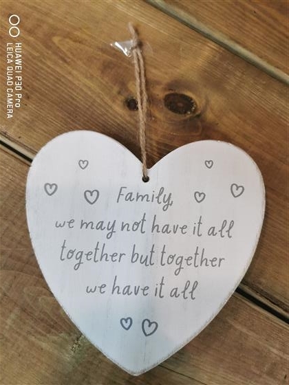 Family have it all hanger