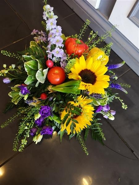 Flowers and Vegetables Posy