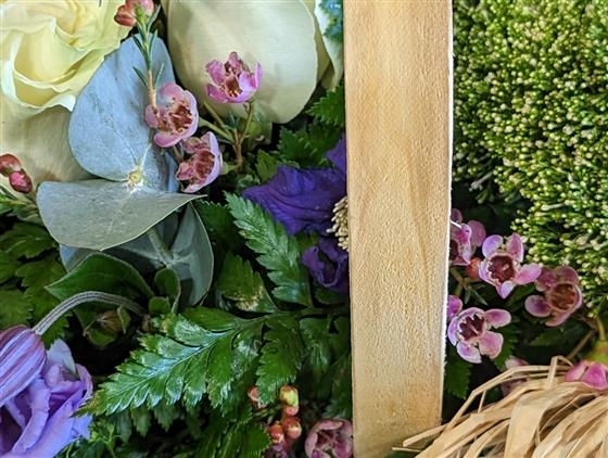 Jemima A scented basket arrangement