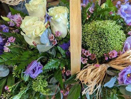 Jemima A scented basket arrangement