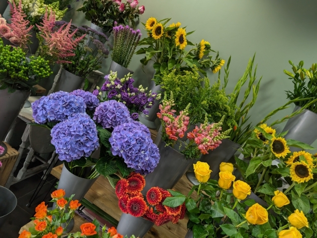 Handtied Of Seasonal  Flowers