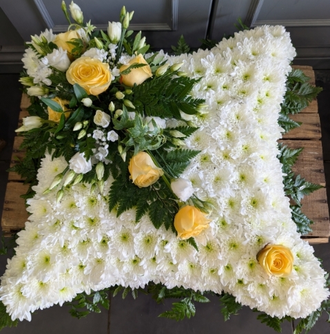 Lemon and Cream Cushion