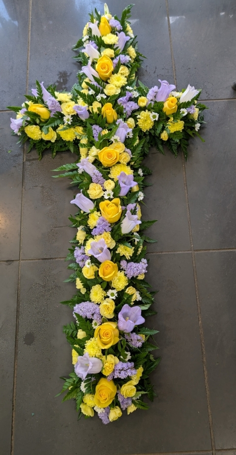 Lemon and Lilac Cross
