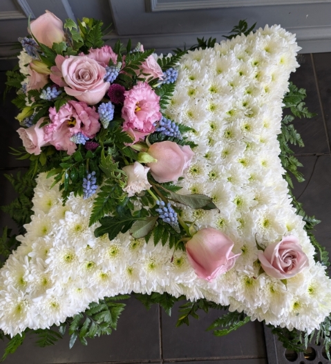 Pink and Lilac Cushion