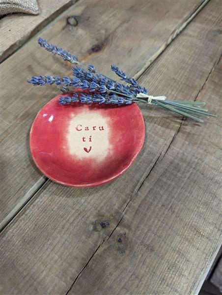 Cary Ti ceramic trinket dish