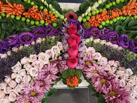 Vibrant butterfly tribute